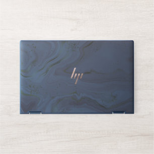 Dusty Rose liquid Marble HP Laptop Skin