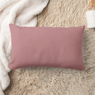 Dusty Rose Lumbar Pillow