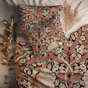 Dusty Rose Pimpernel Vintage William Morris Duvet Cover