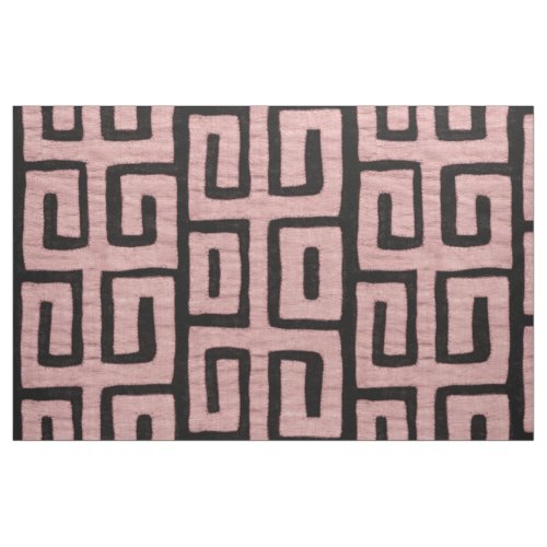 Dusty Rose Pink Boho Kuba Cloth