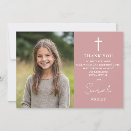 Dusty Rose Pink Photo Confirmation