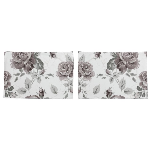 Dusty rose pink pillow case (Back-Set)