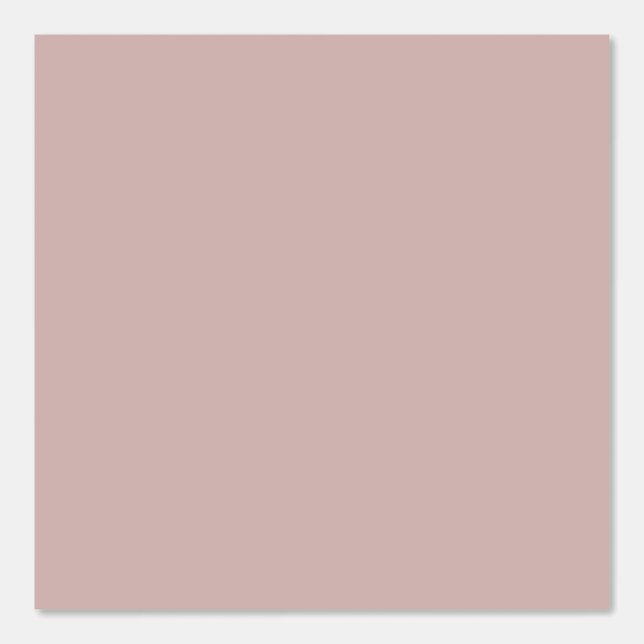Dusty Rose Pink Solid Custom Color Background Wallpaper (Front)