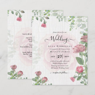 Dusty Rose Pink Wedding 