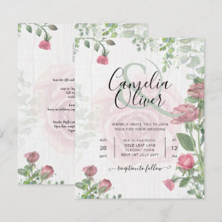 Dusty Rose Pink Wedding 