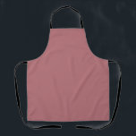 Dusty Rose Solid Color Apron<br><div class="desc">Dusty Rose Solid Color. Modern Color.</div>