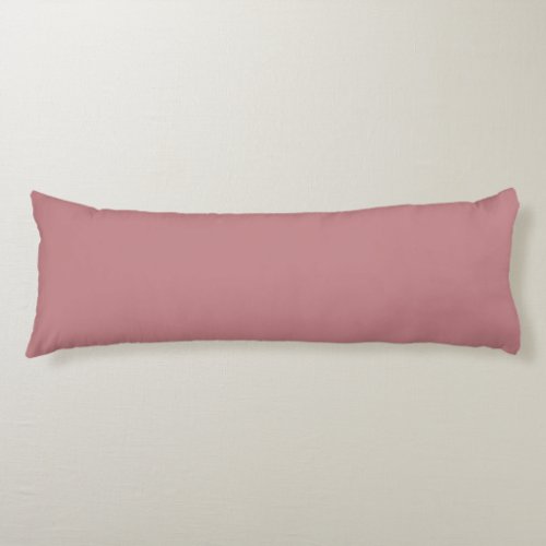 Dusty Rose Solid Color Body Pillow
