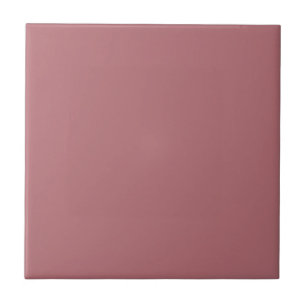 Dusty Rose Solid Color Ceramic Tile