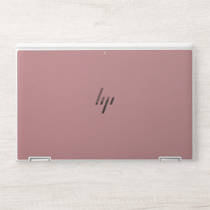 Dusty Rose Solid Color HP Laptop Skin