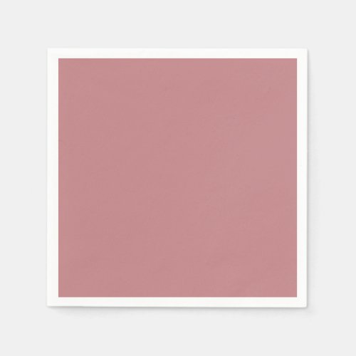 Dusty Rose Solid Color Napkins