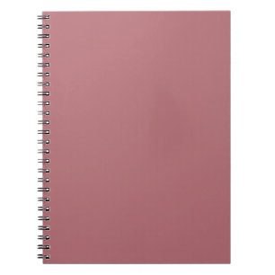 Dusty Rose Solid Color Notebook