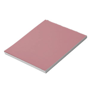 Dusty Rose Solid Color  Notepad