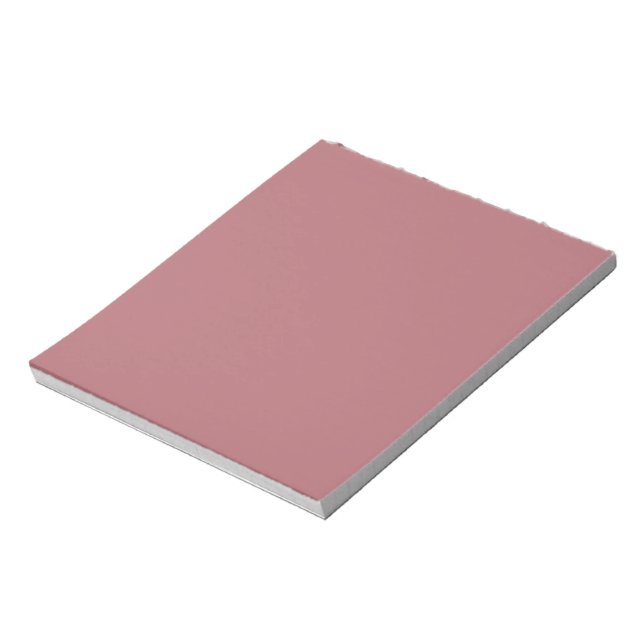 Dusty Rose Solid Color  Notepad (Rotated)