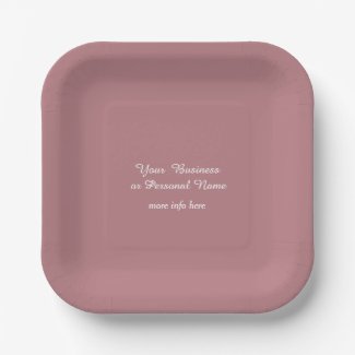 dusty rose solid color