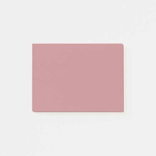 Dusty Rose Solid Color Post_it Notes