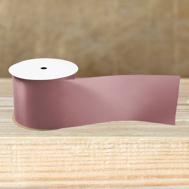 Dusty Rose Solid Color Satin Ribbon (Creator Uploaded)