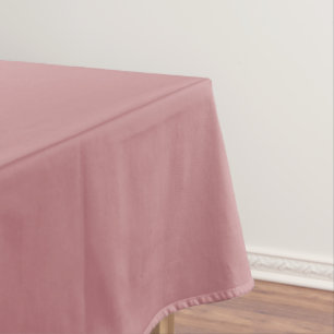 Dusty Rose Solid Color Tablecloth