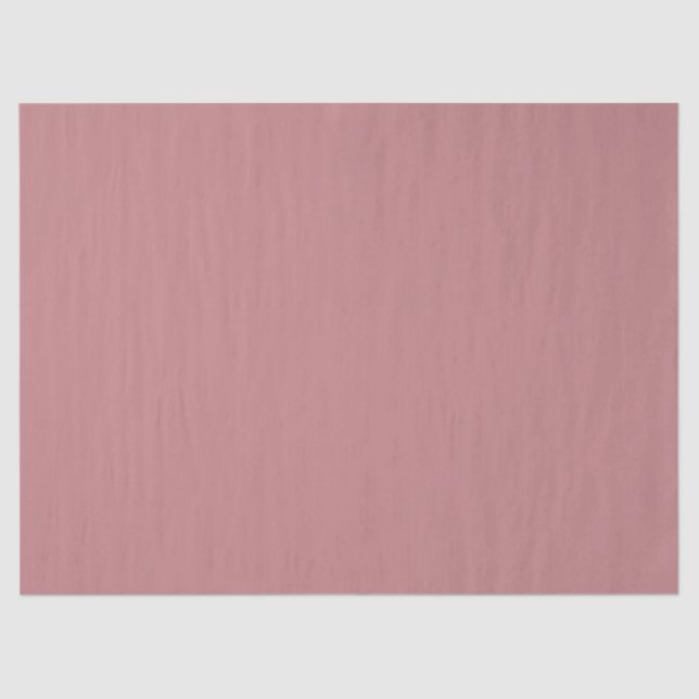Dusty Rose Solid Color Tissue Paper (Front)