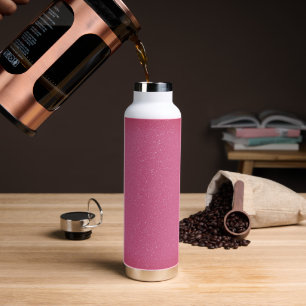 Dusty Rose Speckled Stainless Steel Bottle