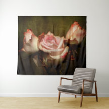 Dusty Rose Wall Tapestry