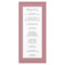 Dusty Rose Wedding Service Ceremony Elegant