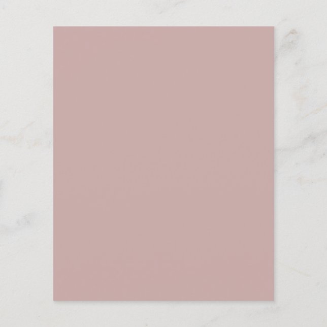 Dusty Rose Weddings Simple Pink Custom Bridal (Back)