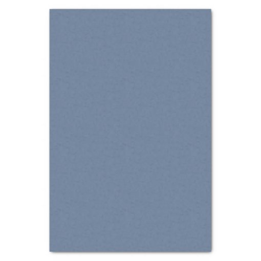 Dusty Slate Blue Tissue Paper Zazzle