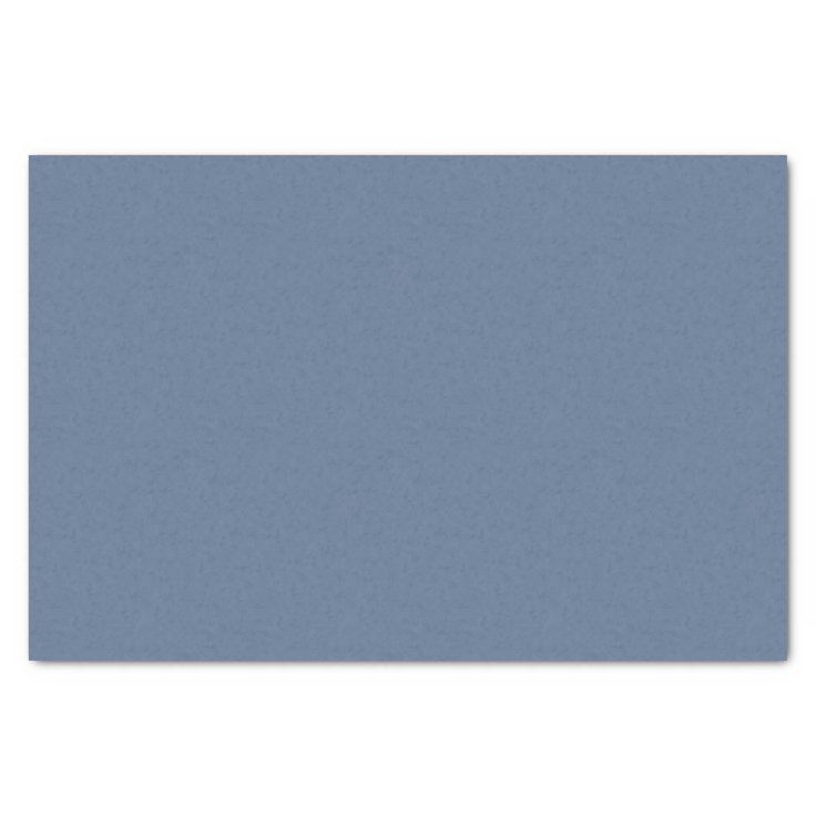 Dusty Slate Blue Tissue Paper Zazzle