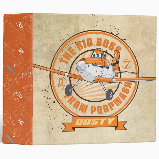 Dusty - The Big Boss from Propwash Binder (Front/Spine)