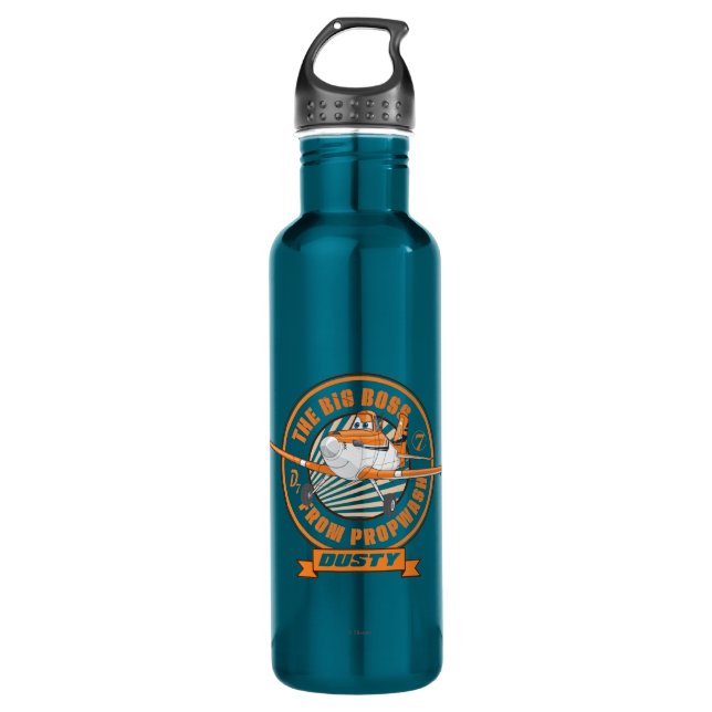 Dusty - The Big Boss from Propwash Stainless Steel Water Bottle (Front)