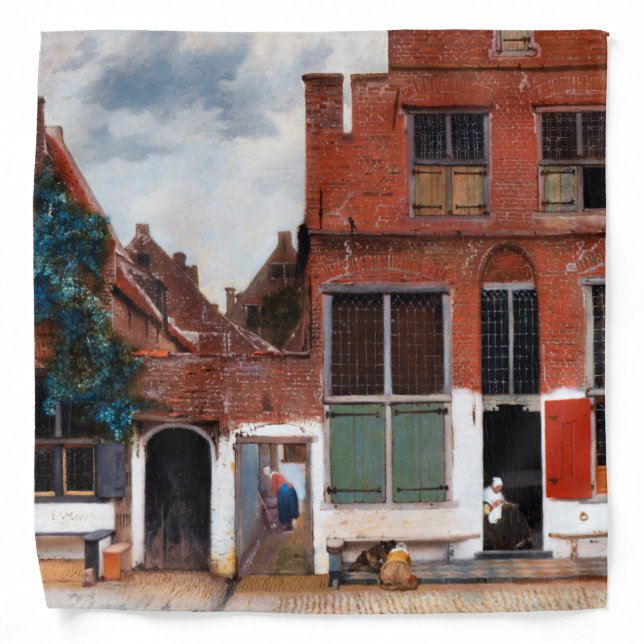 Dutch Alley, Johannes Vermeer Bandana (Front)