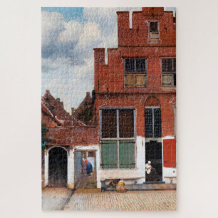 Dutch Alley, Johannes Vermeer Jigsaw Puzzle