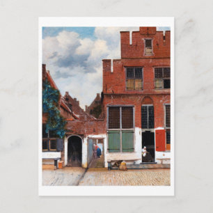 Dutch Alley, Johannes Vermeer Postcard