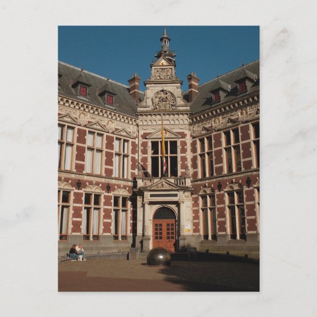 Dutch Architecture in Utrecht, Cool Photography Postcard (Front)