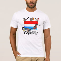 Dutch Birder: Vogelaar Men's Basic American Apparel T-Shirt