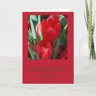 Dutch Birthday Card For Mother