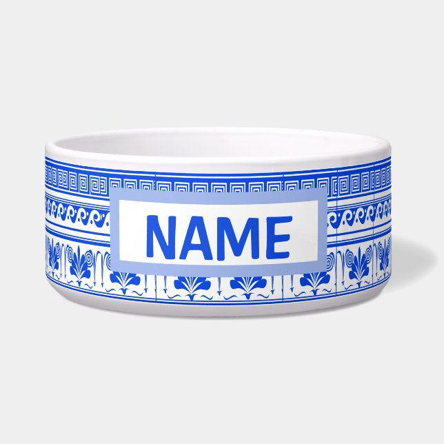 Dutch Blue Pet Bowl (Front)