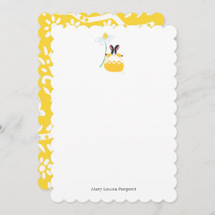 Dutch Bunny personalized Note Card
