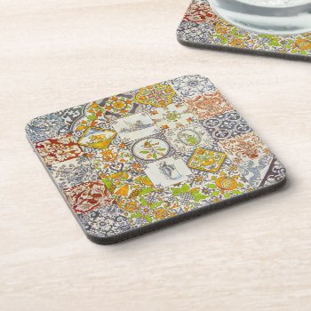 Dutch Ceramic Tiles Coaster by djskagnetti at Zazzle