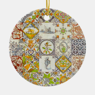 Dutch Ceramic Tiles Ornament