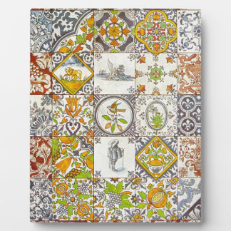 Dutch Ceramic Tiles Plaque