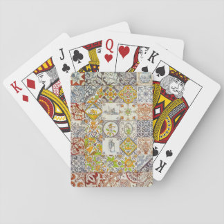 Dutch Ceramic Tiles Playing Cards