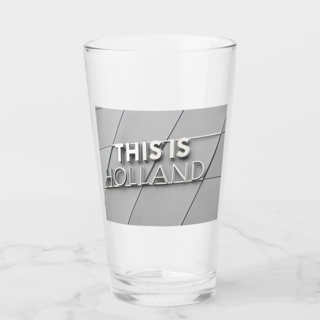 Dutch Charm Glass Tumbler (Front)