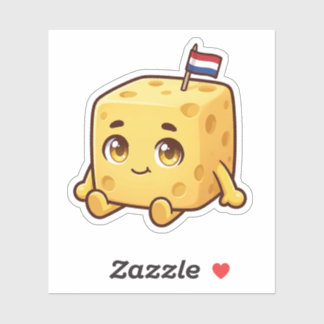 Dutch Cheese Sticker