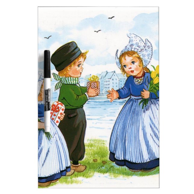 Dutch Children Dry-Erase Board (Front)