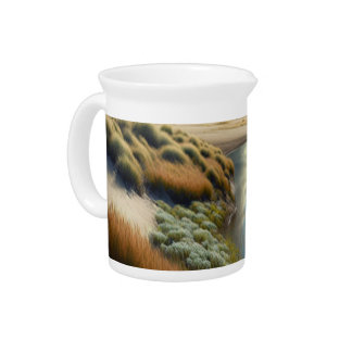 Dutch Coastal Dunes Beverage Pitcher