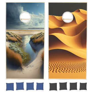 Dutch Coastal Dunes Cornhole Set
