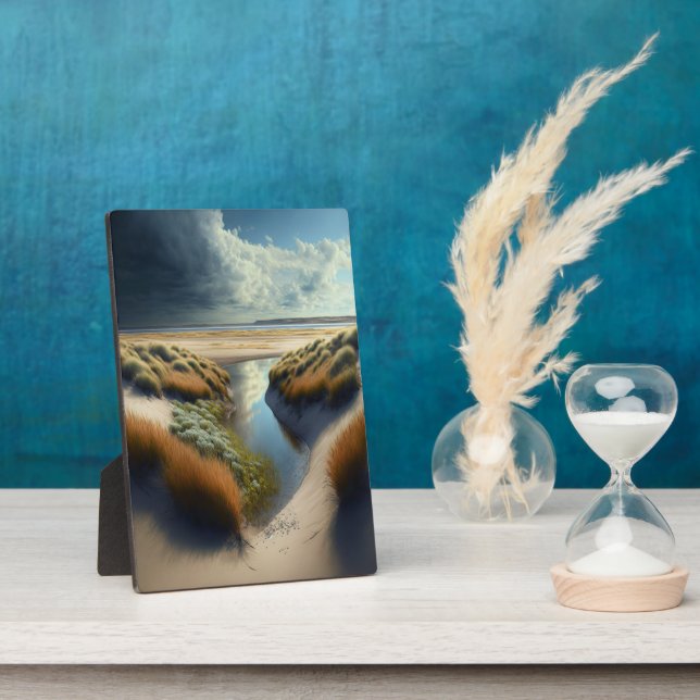 Dutch Coastal Dunes Plaque (Side)