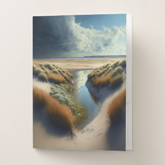 Dutch Coastal Dunes Pocket Folder