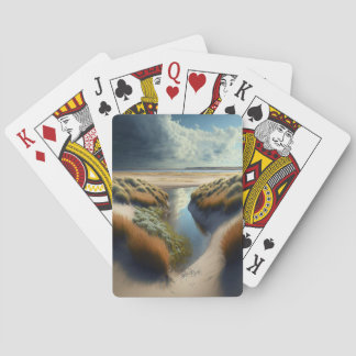 Dutch Coastal Dunes Poker Cards